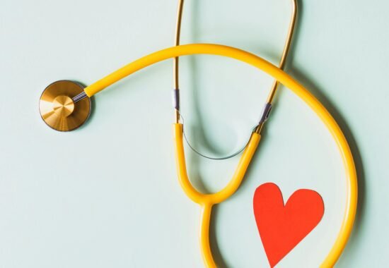 Stethoscope with a heart